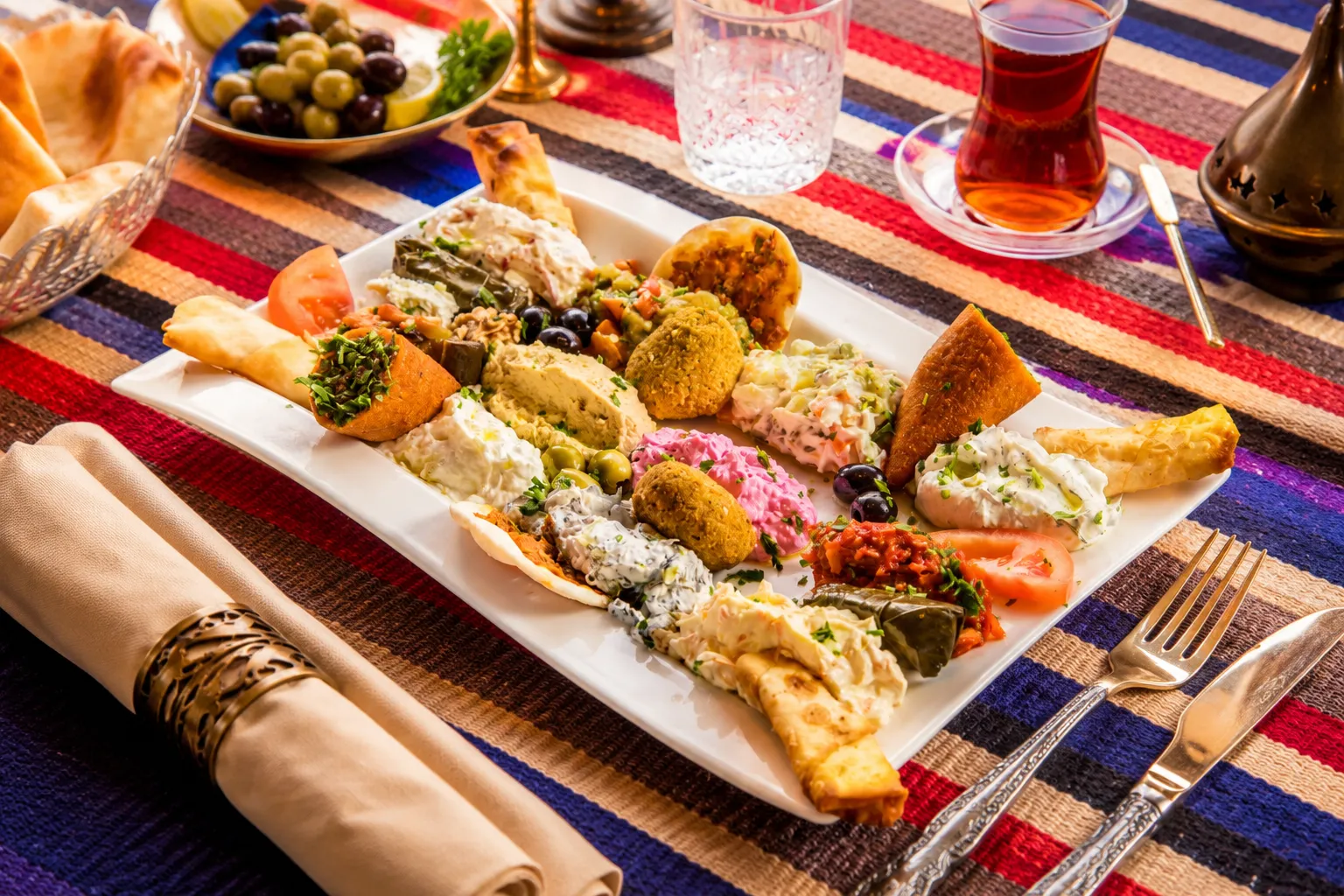 Meze-Platte